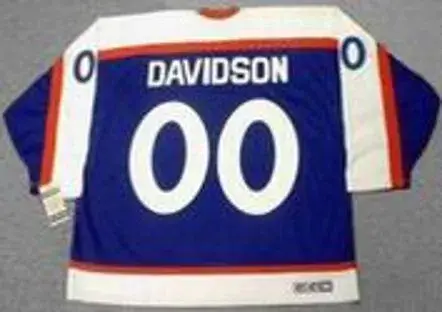 JOHN DAVIDSON New York Rangers 1978 CCM Vintage Throwback NHL Hockey Jersey 