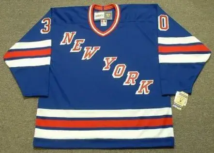 JOHN DAVIDSON New York Rangers 1980 CCM Vintage Throwback NHL Hockey Jersey