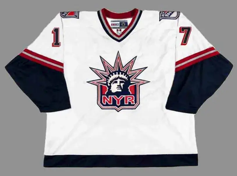 KEVIN STEVENS New York Rangers 1998 CCM Throwback Alternate NHL Jersey