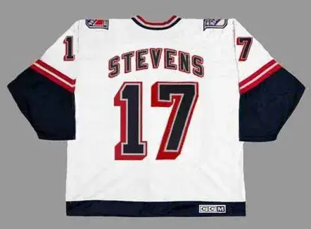 KEVIN STEVENS New York Rangers 1998 CCM Throwback Alternate NHL Jersey 