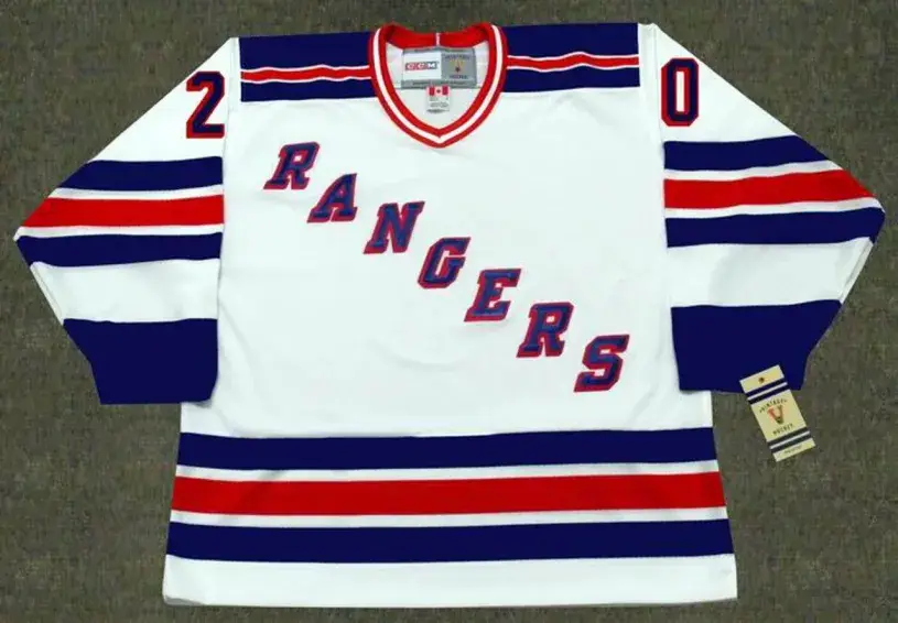 LUC ROBITAILLE New York Rangers 1995 CCM Vintage Home NHL Hockey Jersey