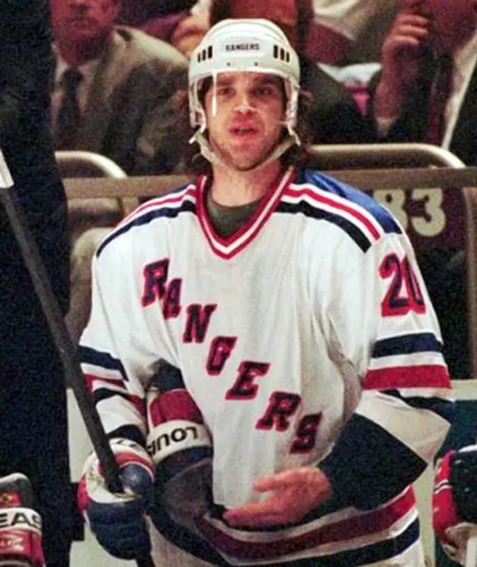 LUC ROBITAILLE New York Rangers 1995 CCM Vintage Home NHL Hockey Jersey 
