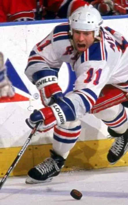 MARK MESSIER New York Rangers 1990’s Home CCM NHL Throwback Jersey 