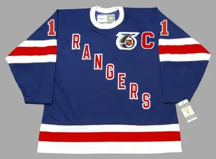 MARK MESSIER New York Rangers 1991 CCM Vintage Throwback NHL Hockey Jersey