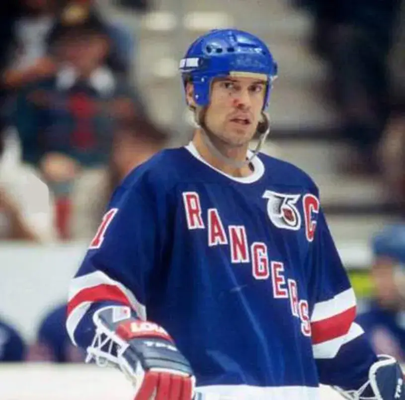 MARK MESSIER New York Rangers 1991 CCM Vintage Throwback NHL Hockey Jersey 