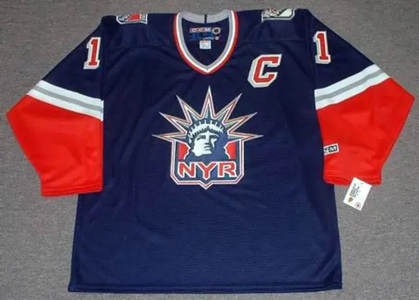 MARK MESSIER New York Rangers 1996 CCM Throwback Alternate NHL Jersey