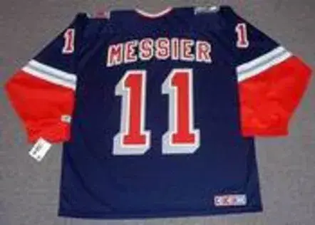 MARK MESSIER New York Rangers 1996 CCM Throwback Alternate NHL Jersey 