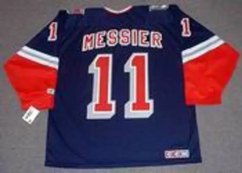 MARK MESSIER New York Rangers 1996 CCM Throwback Alternate NHL Jersey 