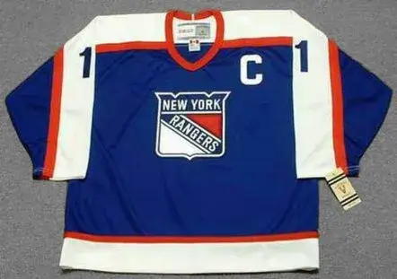 MARK MESSIER New York Rangers 2003 CCM Vintage Throwback NHL Hockey Jersey