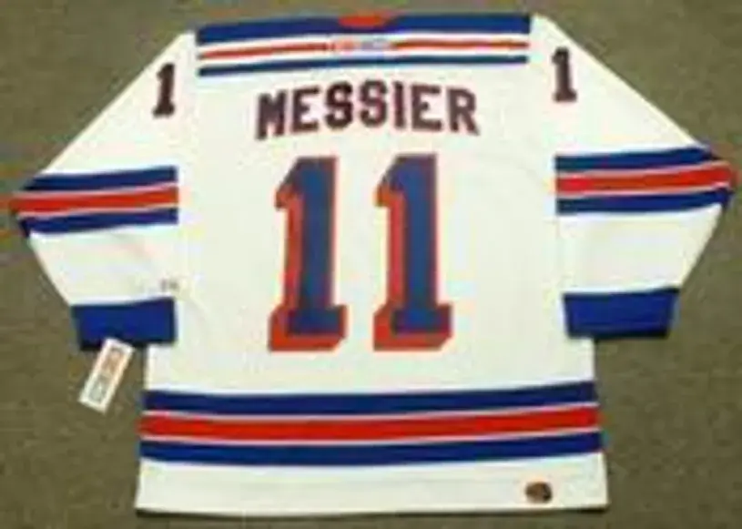 MARK MESSIER New York Rangers 2004 CCM Throwback Home NHL Jersey 