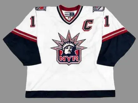MARK MESSIER New York Rangers CCM Throwback Liberty NHL Hockey Jersey