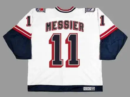 MARK MESSIER New York Rangers CCM Throwback Liberty NHL Hockey Jersey 