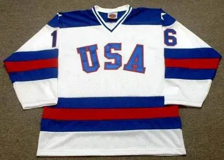 MARK PAVELICH 1980 USA Olympic Hockey Jersey