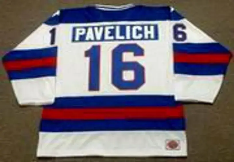 MARK PAVELICH 1980 USA Olympic Hockey Jersey 