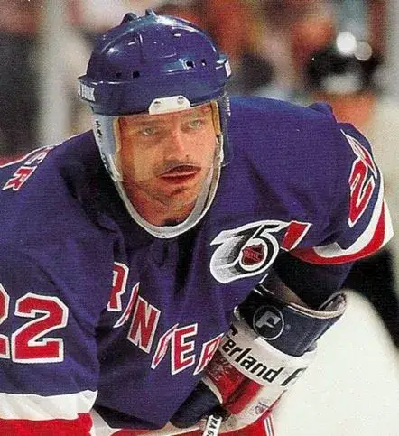 MIKE GARTNER New York Rangers 1991 CCM Vintage Throwback NHL Hockey Jersey 