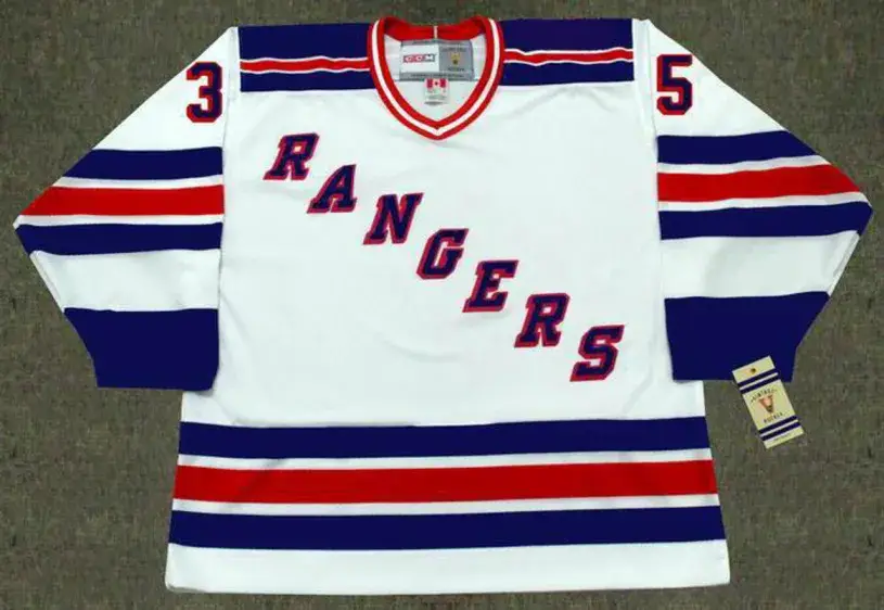 MIKE RICHTER New York Rangers 1990’s Home CCM NHL Throwback Jersey
