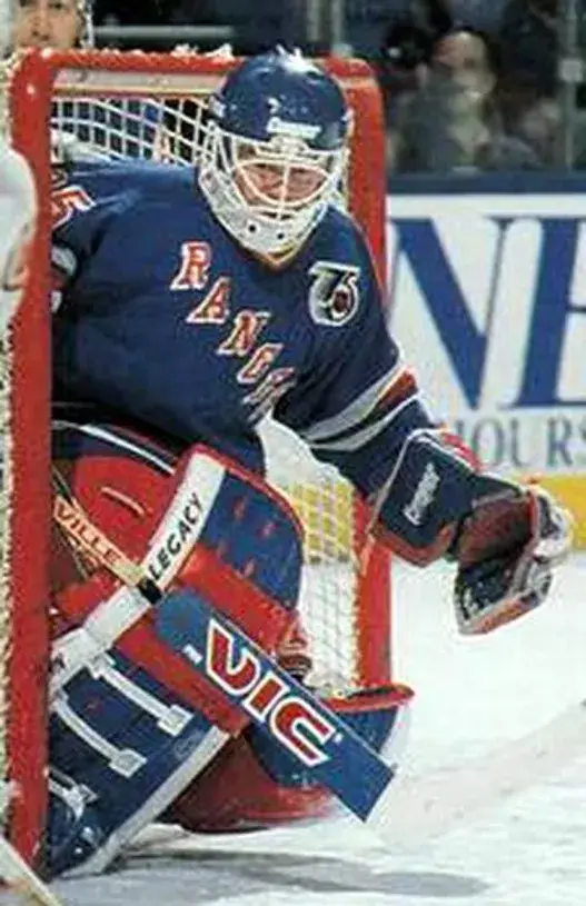 MIKE RICHTER New York Rangers 1991 CCM Vintage Throwback NHL Hockey Jersey 