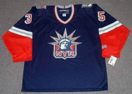 MIKE RICHTER New York Rangers 1996 CCM Throwback Alternate NHL Jersey