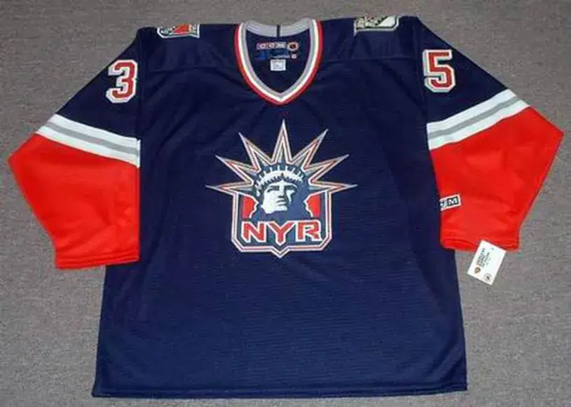 MIKE RICHTER New York Rangers 1996 CCM Throwback Alternate NHL Jersey