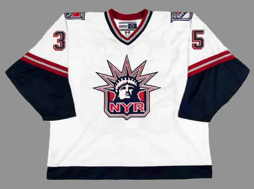 MIKE RICHTER New York Rangers 1998 CCM Throwback Alternate NHL Jersey