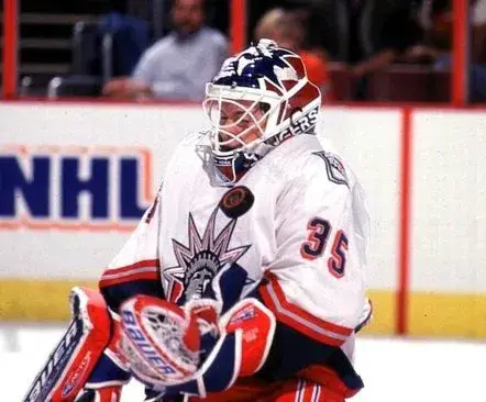 MIKE RICHTER New York Rangers 1998 CCM Throwback Alternate NHL Jersey 