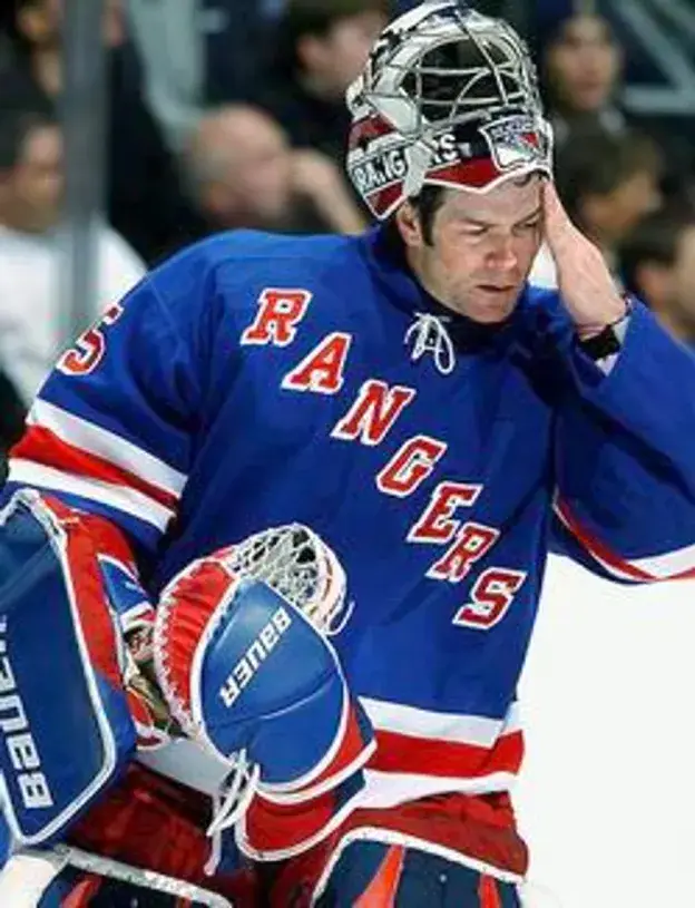 MIKE RICHTER New York Rangers 2003 CCM Throwback Away Hockey Jersey 