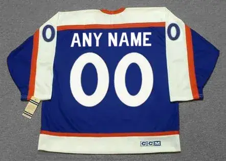 NEW YORK RANGERS 1970’s Away CCM Throwback Jersey Customized “Any Name & Number(s)” 