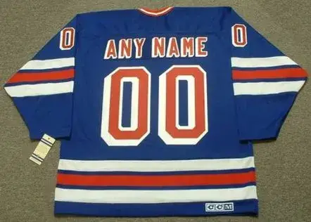 NEW YORK RANGERS 1980’s CCM Vintage Jersey Customized “Any Name & Number(s)”