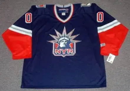 NEW YORK RANGERS 1990’s CCM Throwback Alternate Jersey Customized “Any Name & Number(s)”