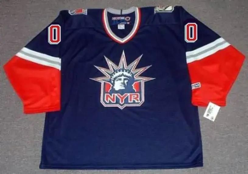 NEW YORK RANGERS 1990’s CCM Throwback Alternate Jersey Customized “Any Name & Number(s)”