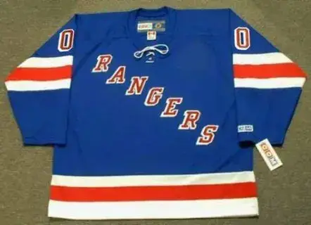 NEW YORK RANGERS 1990’s CCM Throwback Away Jersey Customized “Any Name & Number(s)”