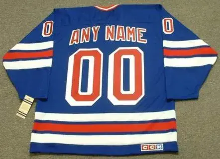 NEW YORK RANGERS 1990’s CCM Vintage Jersey Customized “Any Name & Number(s)” 