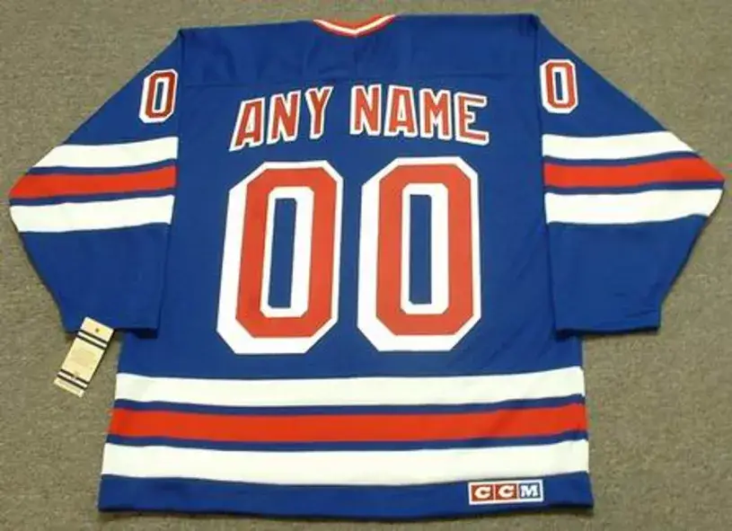 NEW YORK RANGERS 1990’s CCM Vintage Jersey Customized “Any Name & Number(s)” 