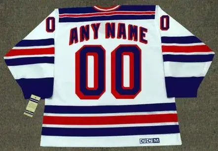 NEW YORK RANGERS 1990’s Home CCM Vintage Jersey Customized “Any Name & Number(s)” 