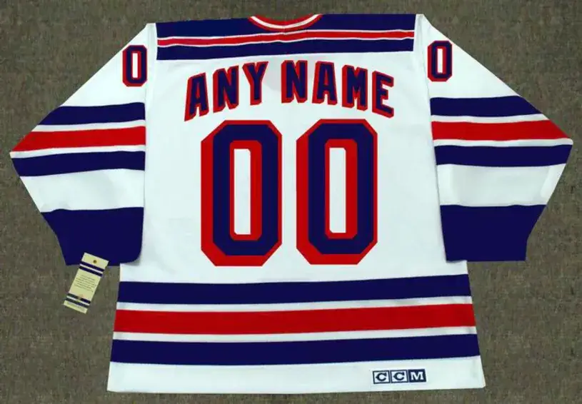 NEW YORK RANGERS 1990’s Home CCM Vintage Jersey Customized “Any Name & Number(s)” 