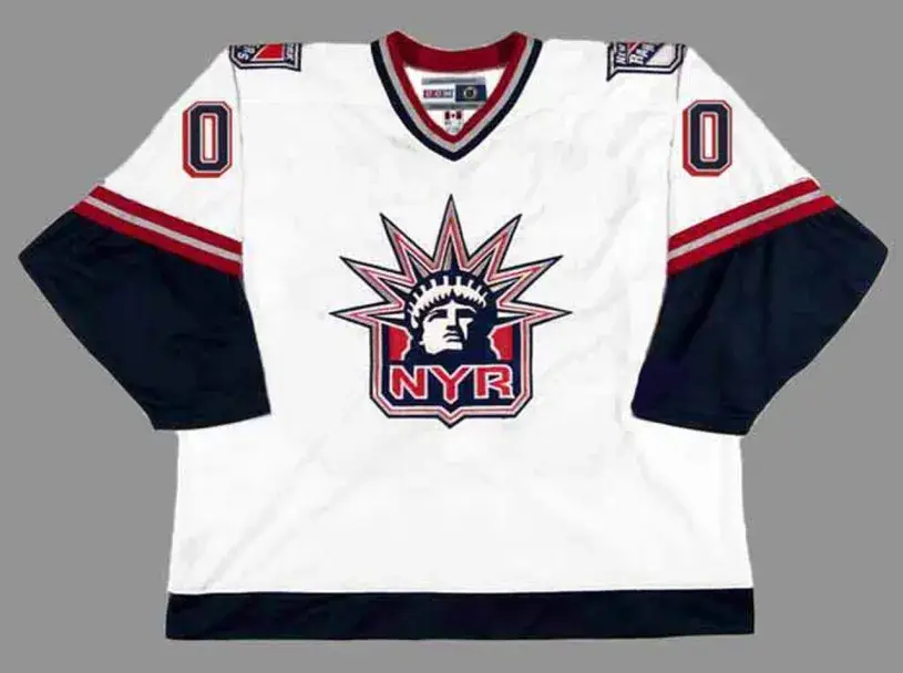NEW YORK RANGERS 1998 CCM Throwback Alternate Jersey Customized “Any Name & Number(s)”