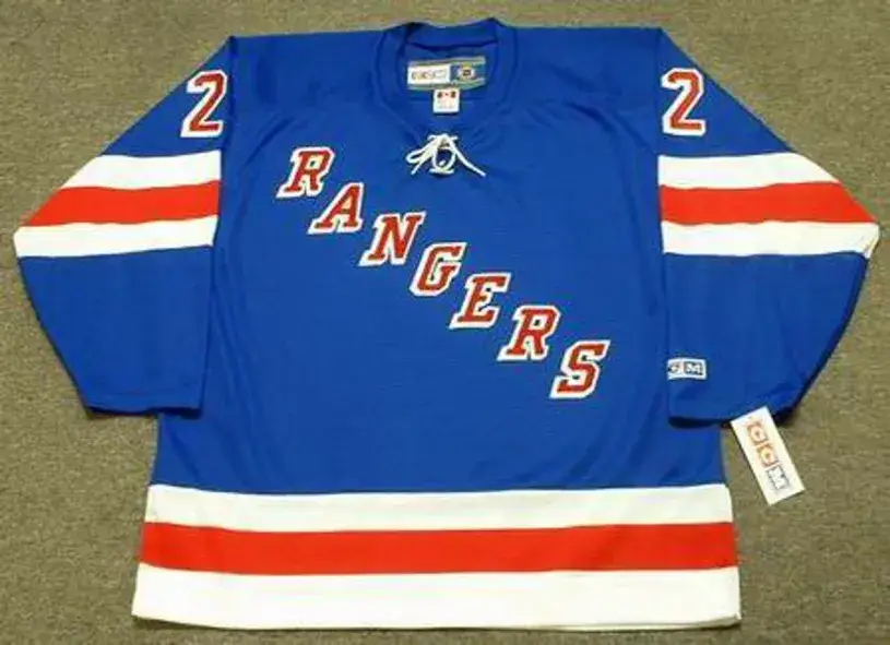 NICK FOTIU New York Rangers 1976 CCM Throwback Hockey Jersey