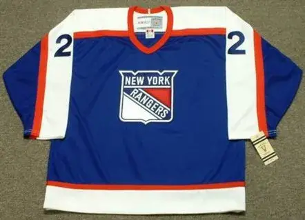 NICK FOTIU New York Rangers 1978 CCM Vintage Throwback NHL Hockey Jersey