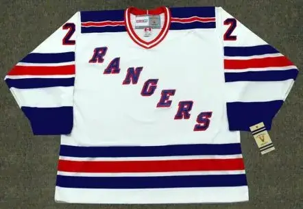 NICK FOTIU New York Rangers 1982 CCM Vintage Throwback Home NHL Hockey Jersey