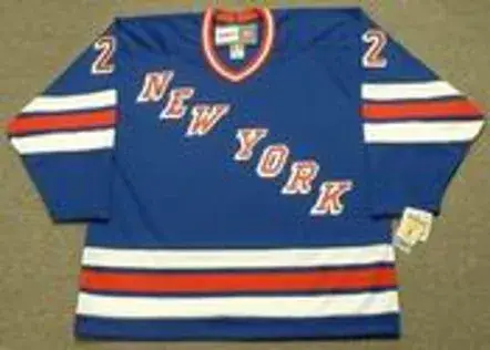 NICK FOTIU New York Rangers 1982 CCM Vintage Throwback NHL Hockey Jersey 