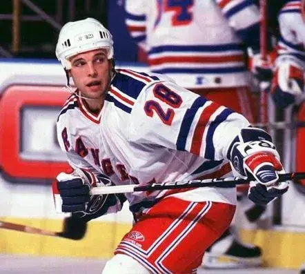 P.J. STOCK New York Rangers 1997 CCM Vintage Home NHL Hockey Jersey 