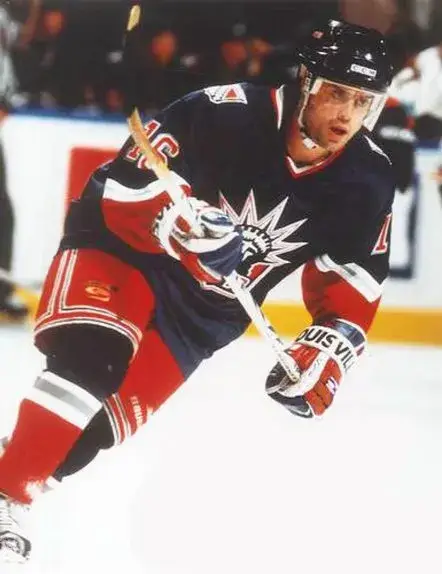 PAT LAFONTAINE New York Rangers 1997 CCM Throwback Alternate NHL Jersey 