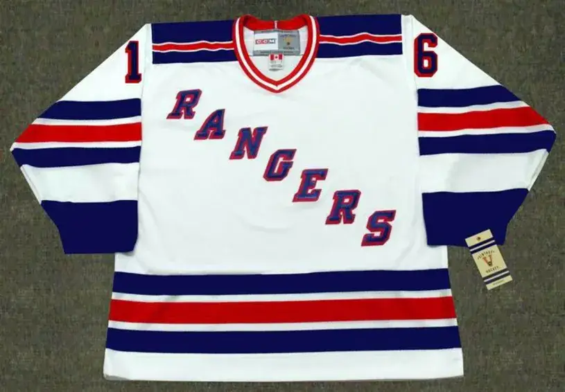 PAT LAFONTAINE New York Rangers 1997 Home CCM Throwback NHL Hockey Jersey