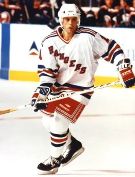 PAT LAFONTAINE New York Rangers 1997 Home CCM Throwback NHL Hockey Jersey 