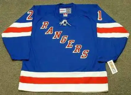 PETE STEMKOWSKI New York Rangers 1972 Away CCM Throwback NHL Hockey Jersey