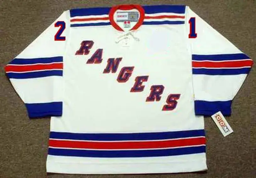 PETE STEMKOWSKI New York Rangers 1972 Home CCM Throwback NHL Hockey Jersey