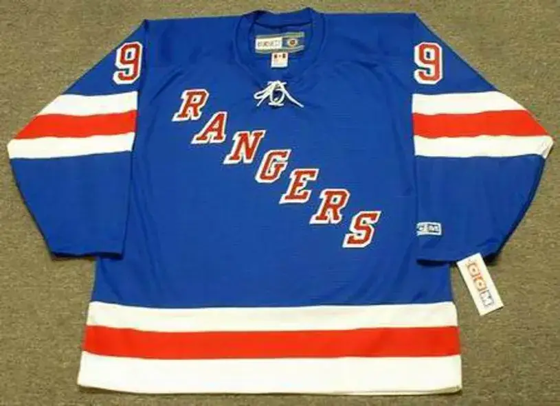 REGGIE FLEMING New York Rangers 1960’s CCM Throwback Hockey Jersey