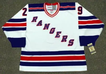 REIJO RUOTSALAINEN New York Rangers 1984 Home  CCM NHL Vintage Throwback Jersey