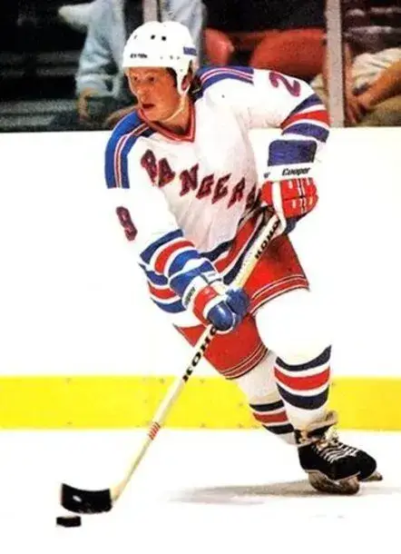 REIJO RUOTSALAINEN New York Rangers 1984 Home  CCM NHL Vintage Throwback Jersey 