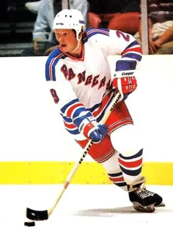 REIJO RUOTSALAINEN New York Rangers 1984 Home  CCM NHL Vintage Throwback Jersey 